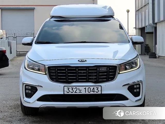 Kia The New Carnival 2018 Белый из Кореи