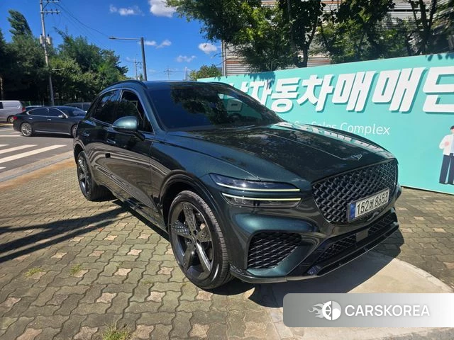 Genesis GV70 2021 Темно-зеленый из Кореи