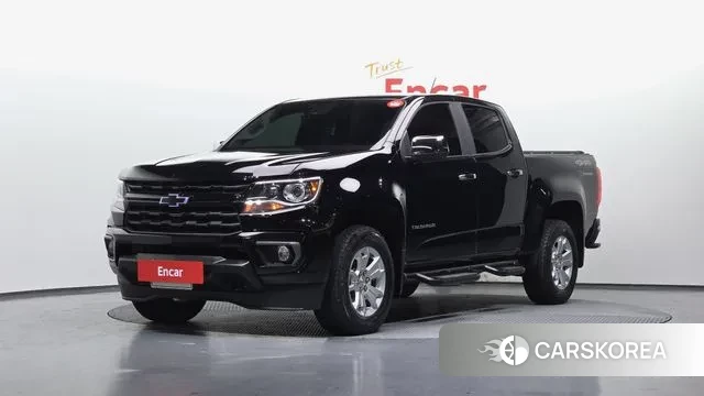 Chevrolet (GM Daewoo) Real New Colorado 2022 Черный из Кореи