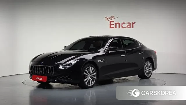 Maserati Quattroporte 2018 Черный из Кореи