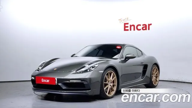 Porsche 718 Cayman 2021 Серый из Кореи