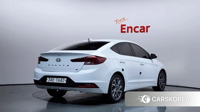 Hyundai The New Avante AD 2018 Белый из Кореи
