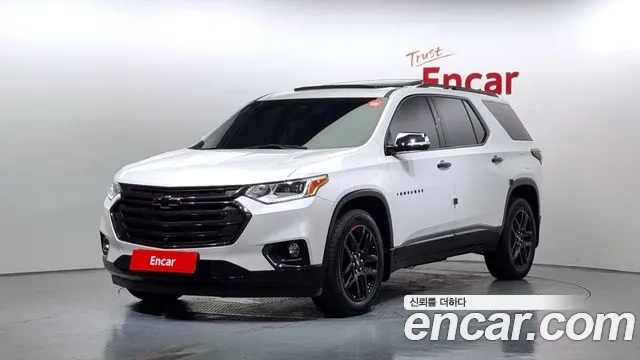 Chevrolet (GM Daewoo) Traverse 2021 Белый из Кореи