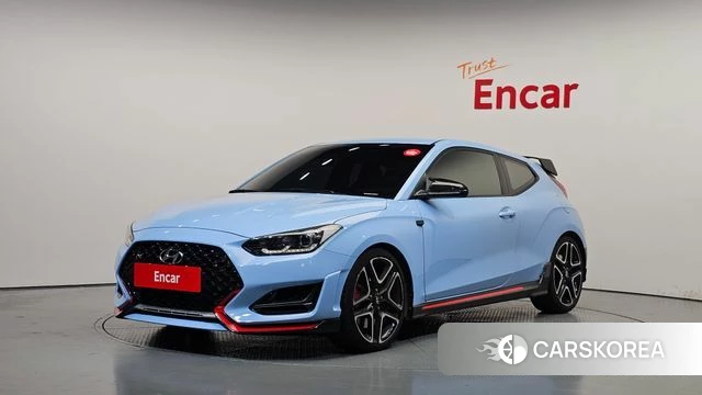 Hyundai Veloster (JS) 2020 Небесно-голубой из Кореи