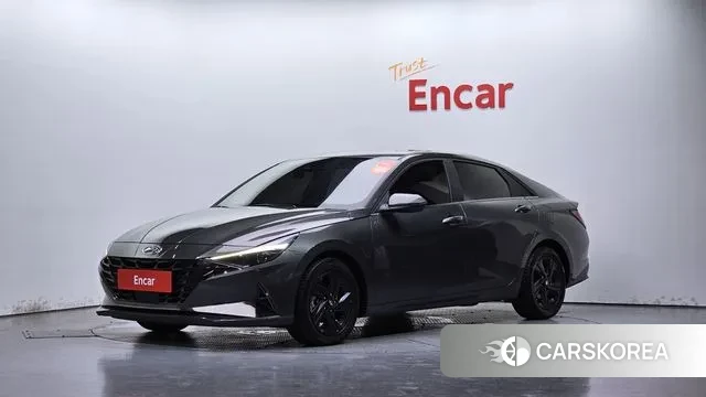 Hyundai Avante Hybrid (CN7) 2021 Серый из Кореи