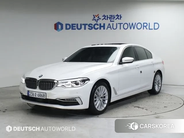 BMW 5 Series (G30) 2019 Белый из Кореи