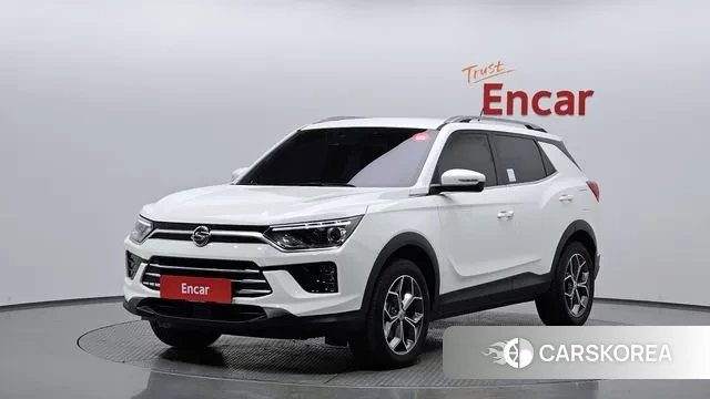 Ssangyong Beautiful Korando 2022 Белый из Кореи