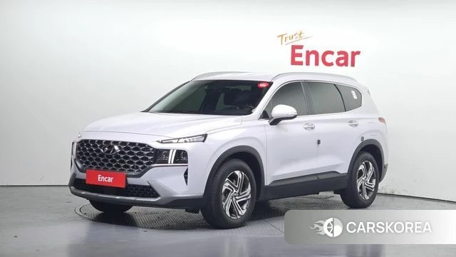 Hyundai The New Santa Fe 2022 Белый из Кореи