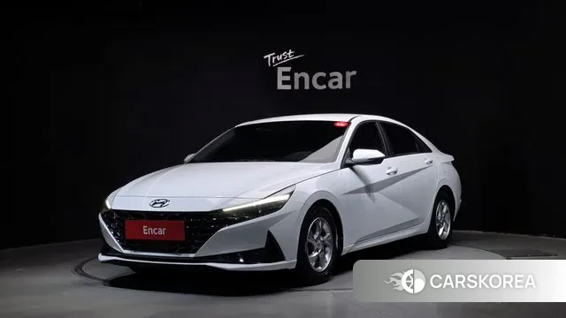 Hyundai Avante (CN7) 2020 Белый из Кореи