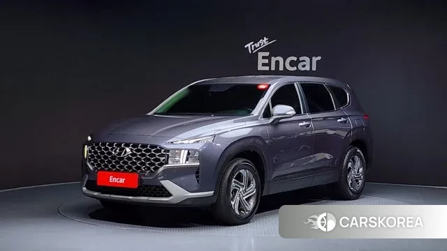 Hyundai The New Santa Fe 2021 Синий из Кореи