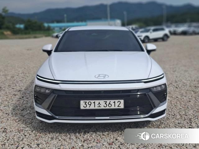 Hyundai Sonata D Edge (DN8) 2024 Белый из Кореи