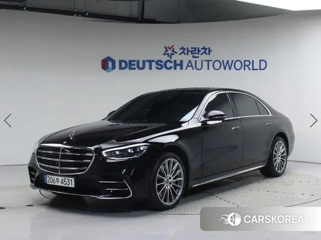 Mercedes-Benz S-Class W223 2021 Черный из Кореи