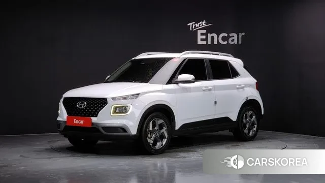 Hyundai Venue 2021 Белый из Кореи