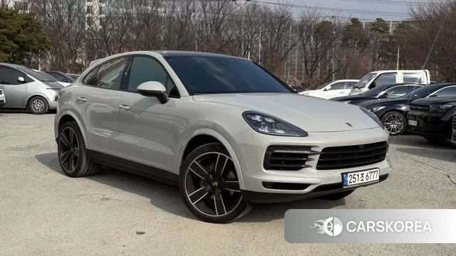 Porsche Cayenne (PO536) 2021 Белый из Кореи