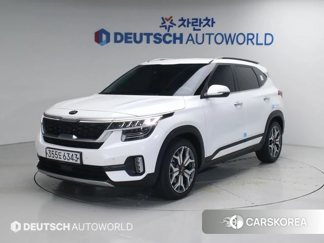 Kia Seltos 2020 Белый из Кореи