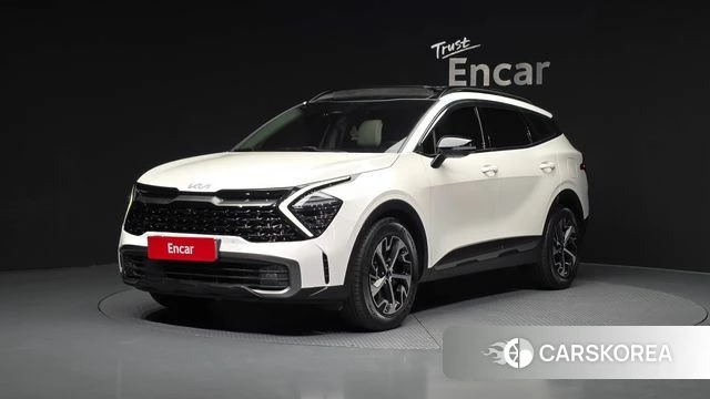 Kia Sportage 5th Generation Hybrid 2023 Белый из Кореи