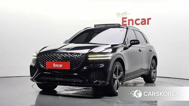 Genesis GV70 2021 Черный из Кореи