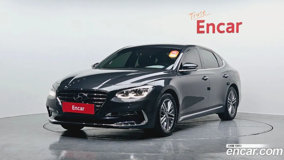 Hyundai Grandeur IG 2018 Серый из Кореи