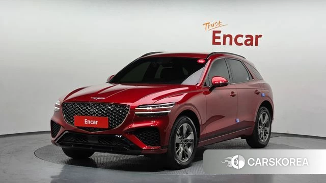 Genesis GV70 2021 Красный из Кореи