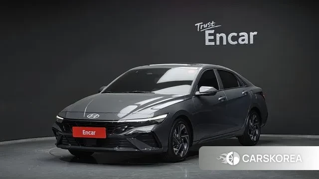 Hyundai The New Avante (CN7) 2023 Серый из Кореи