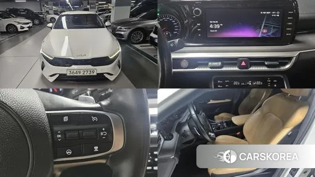 Kia K5 Hybrid 3rd Generation 2022 Белый из Кореи