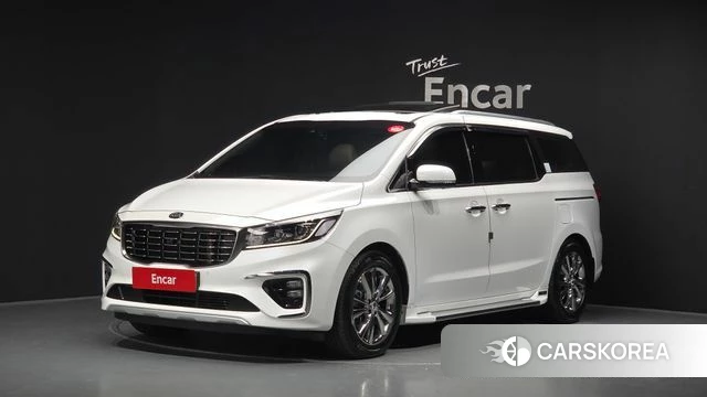Kia The New Carnival 2019 Белый из Кореи