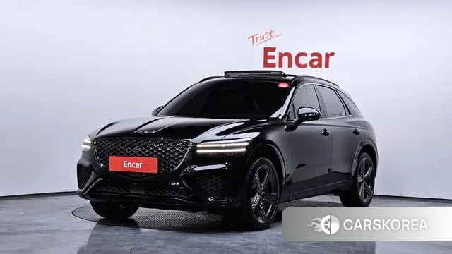 Genesis GV70 2021 Черный из Кореи