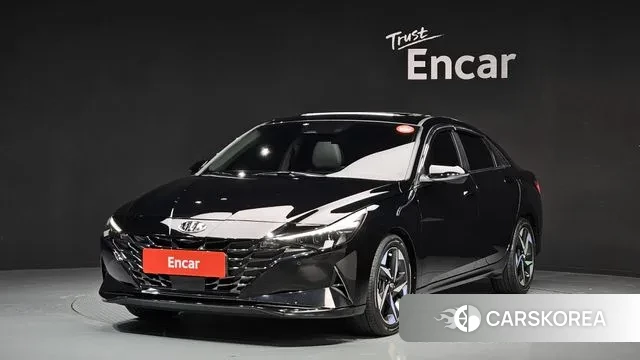 Hyundai Avante (CN7) 2020 Черный из Кореи