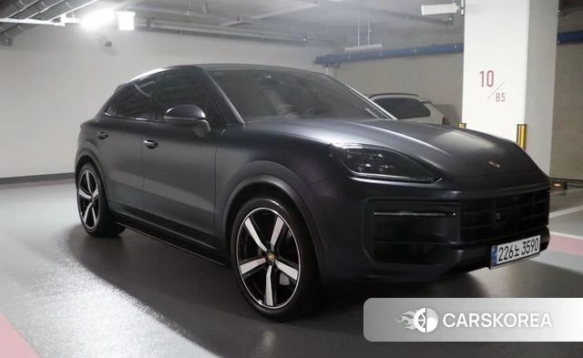 Porsche Cayenne (PO536) 2025 Синий из Кореи