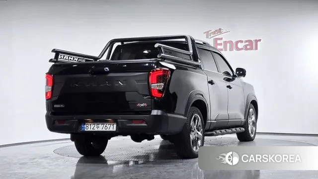 Ssangyong The New Rexton Sports Cannes 2022 Черный из Кореи