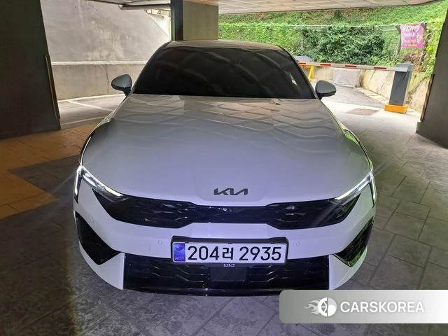 Kia The New K5 3rd generation 2024 Белый из Кореи