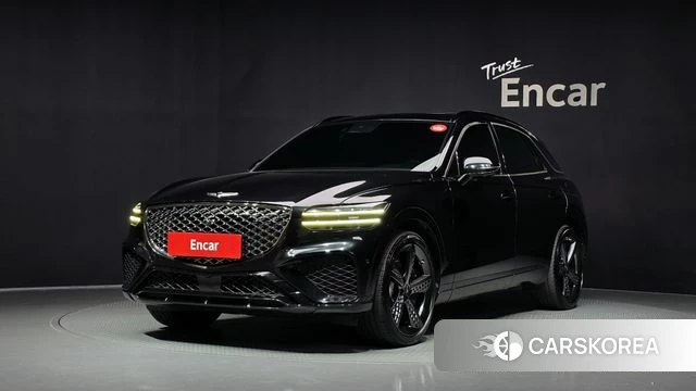Genesis GV70 2021 Черный из Кореи