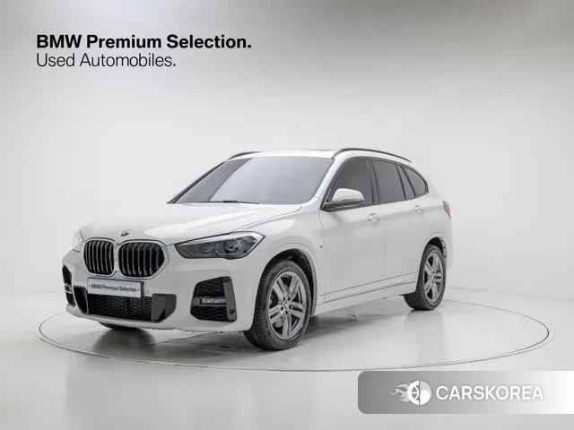 BMW X1 (F48) 2021 Белый из Кореи