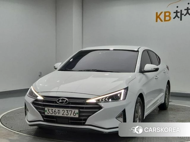 Hyundai The New Avante AD 2019 Белый из Кореи