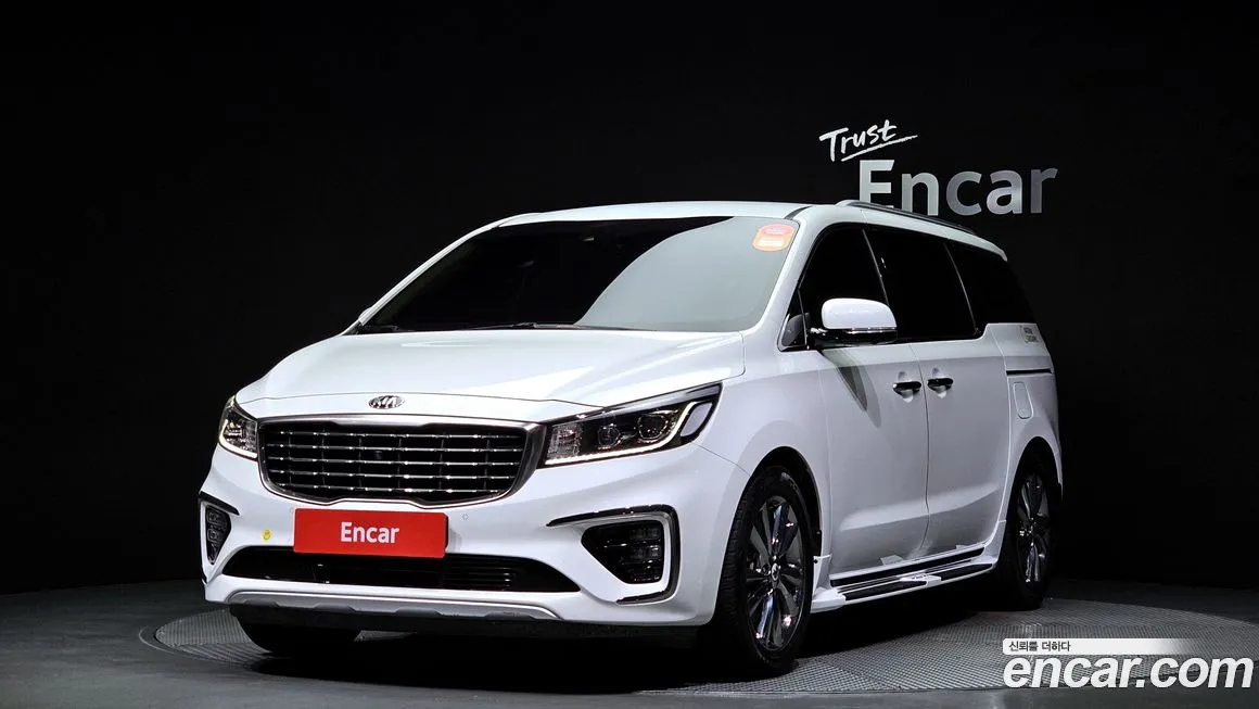 Kia The New Carnival 2018 Белый из Кореи