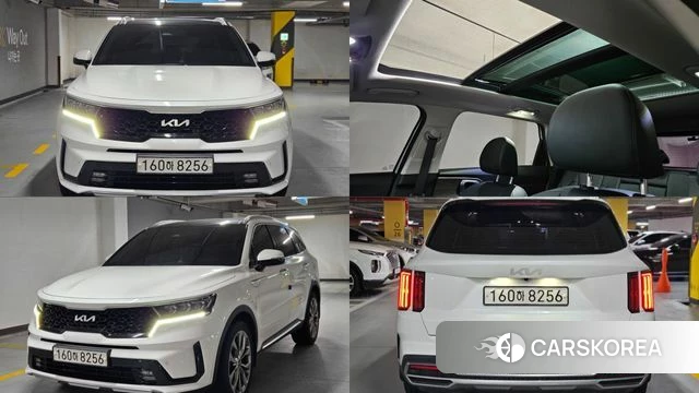 Kia Sorento 4th Generation 2021 Белый из Кореи