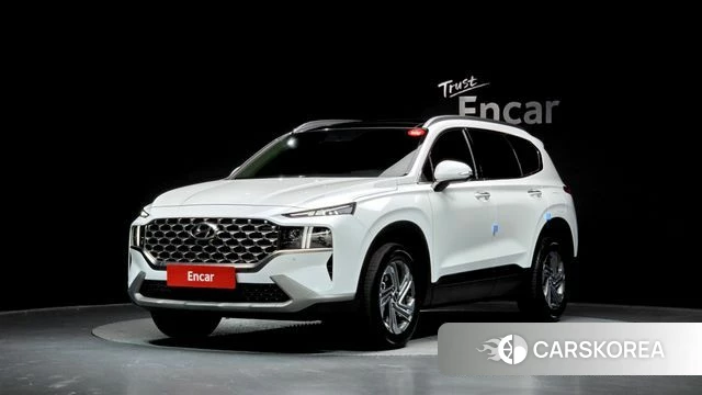 Hyundai The New Santa Fe 2022 Белый из Кореи