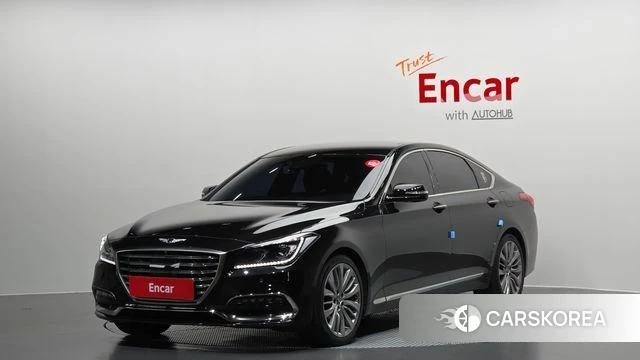 Genesis G80 2018 Черный из Кореи