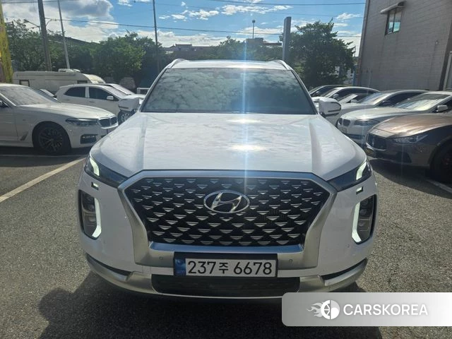 Hyundai Palisade 2021 Белый из Кореи