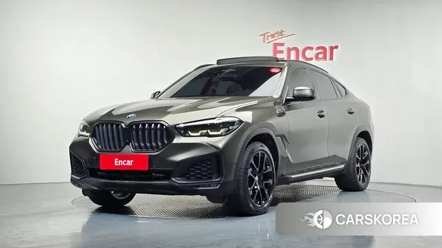 BMW X6 (G06) 2020 Золотой из Кореи