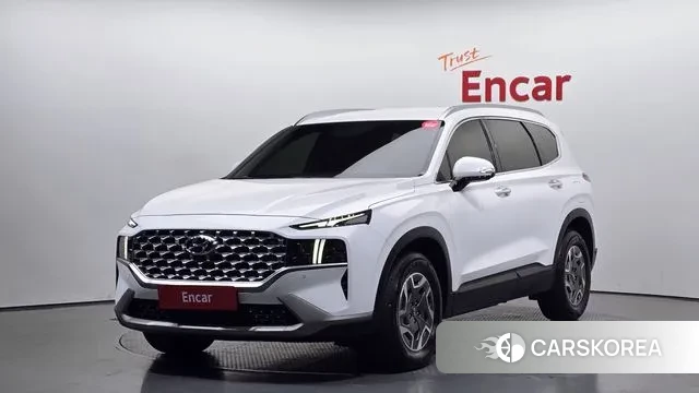Hyundai The New Santa Fe 2021 Белый из Кореи
