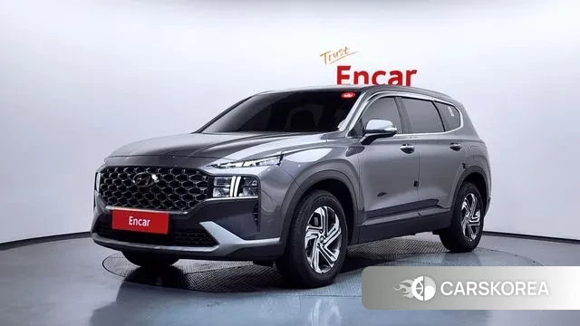 Hyundai The New Santa Fe 2022 Серый из Кореи