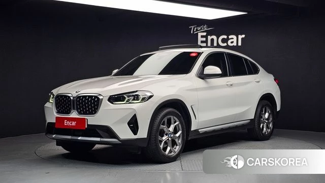 BMW X4 (G02) 2022 Белый из Кореи
