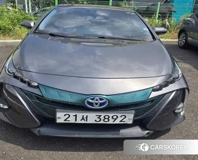 Toyota Prius Prime 2018 Серый из Кореи