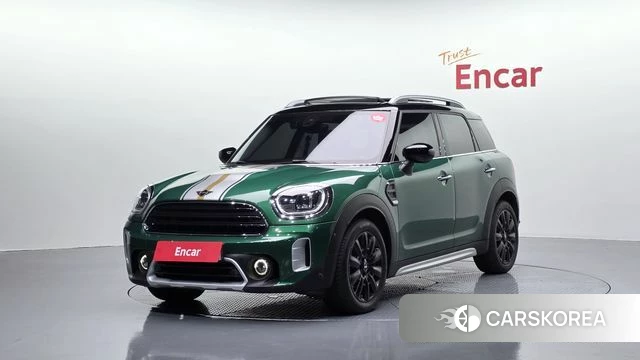 Mini Cooper Countryman 2023 Темно-зеленый из Кореи