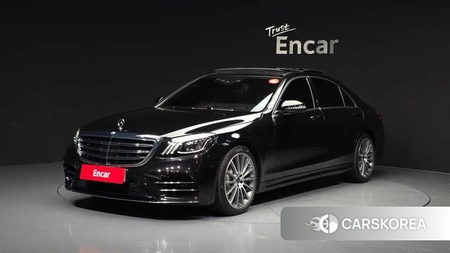 Mercedes-Benz S-Class W222 2018 Черный из Кореи