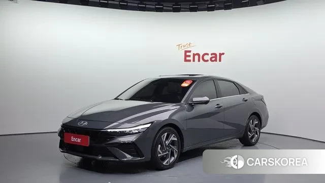 Hyundai The New Avante (CN7) 2023 Серый из Кореи