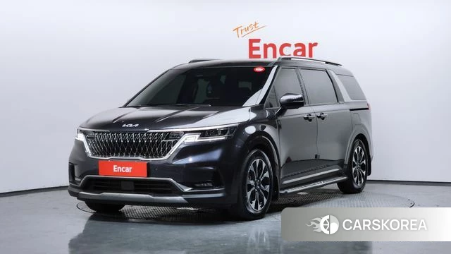 Kia Carnival 4th generation 2022 Серый из Кореи