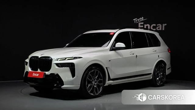 BMW X7 (G07) 2024 Белый из Кореи