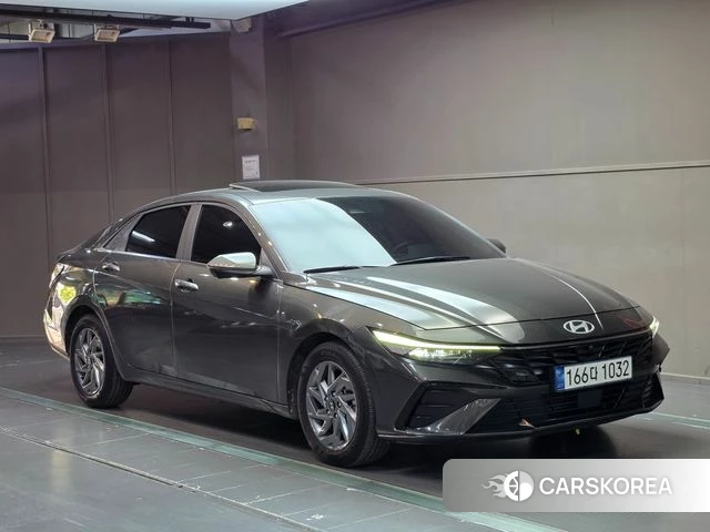 Hyundai The New Avante (CN7) 2023 Серый из Кореи